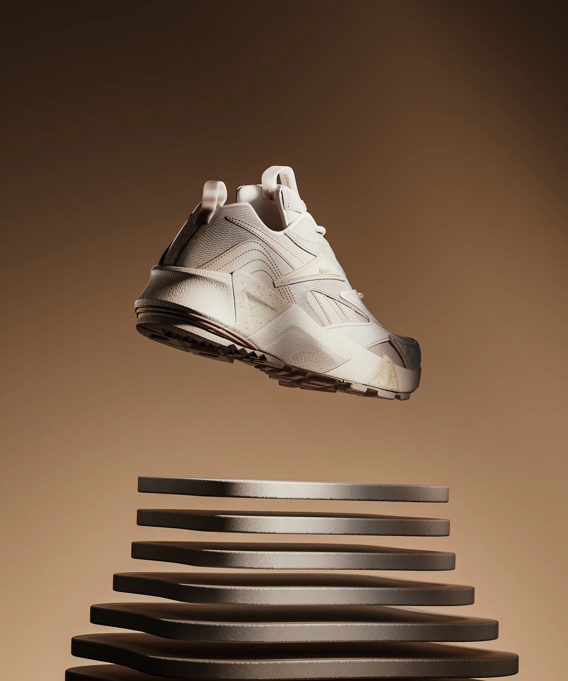 Reebok aztrek-3D render 2